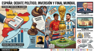 España Entre Debate Político, Inversión Pública y la Gran Final del Mundial 2026.
