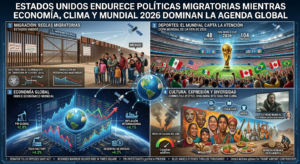 Estados Unidos Endurece Políticas Migratorias Mientras Economía, Clima y Mundial 2026 Dominan la Agenda Global.