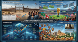 Estados Unidos Endurece Reglas Migratorias Mientras el Mundial, Economía y Cultura Captan la Atención Global.