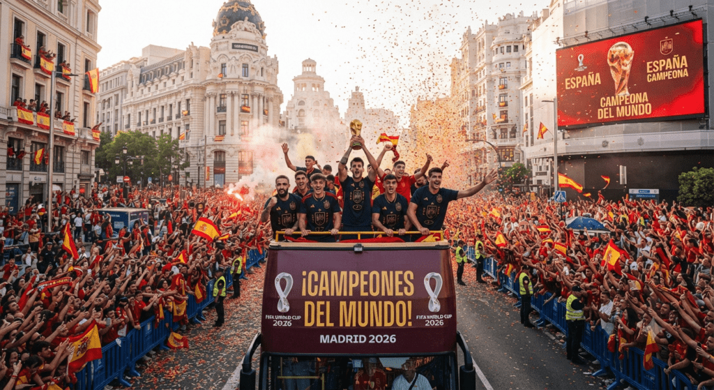 España celebra el título mundial 2026 mientras la agenda global cambia con nuevos desafíos