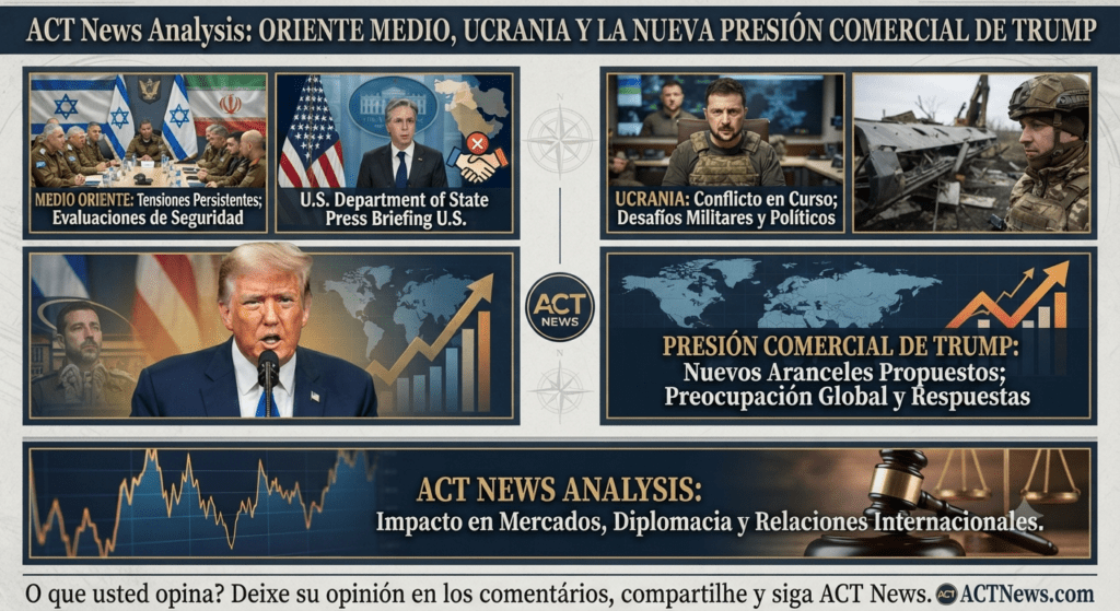 Oriente Medio, Ucrania y la nueva presión comercial de Trump: las claves internacionales del día