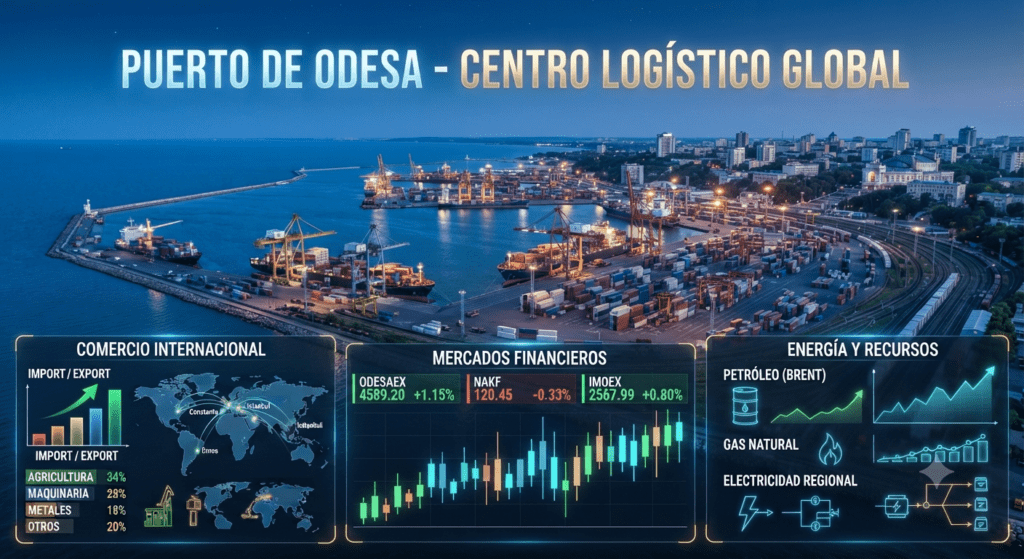 Ucrania enfrenta nueva presión regional mientras mercados observan energía y comercio global
