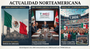 México enfrenta debates políticos, comercio y Mundial 2026 en la agenda nacional.