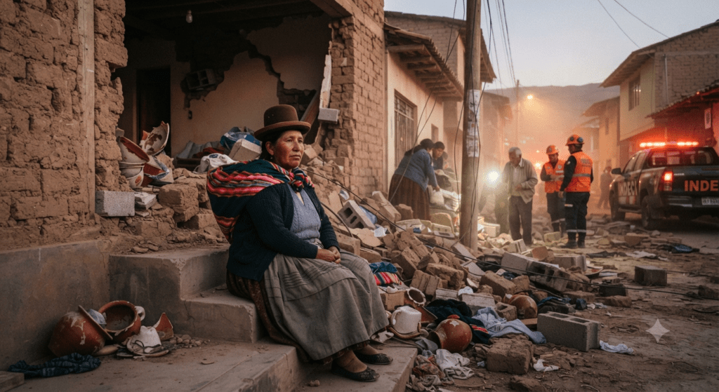 Terremoto de magnitud 5,1 sacude Perú y deja víctimas en Junín