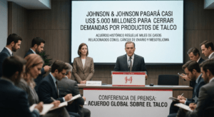 Johnson & Johnson pagará casi US$ 5.000 millones para cerrar demandas por productos de talco
