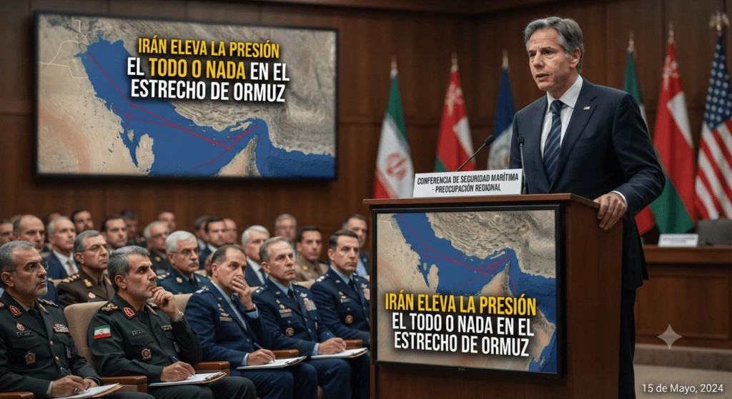 O todo ou nada: Irán eleva la presión sobre el Estrecho de Ormuz y advierte sobre el petróleo regional