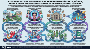 La Cultura Global Vive una Nueva Transformación: Arte, Música, Moda y Redes Sociales Redefinen las Experiencias del Público.