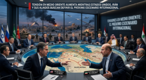 Tensión en Medio Oriente aumenta mientras Estados Unidos, Irán y sus aliados buscan definir el próximo escenario internacional.