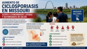 Aumento de ciclosporiasis en Missouri alerta a comunidades latinas y autoridades de salud