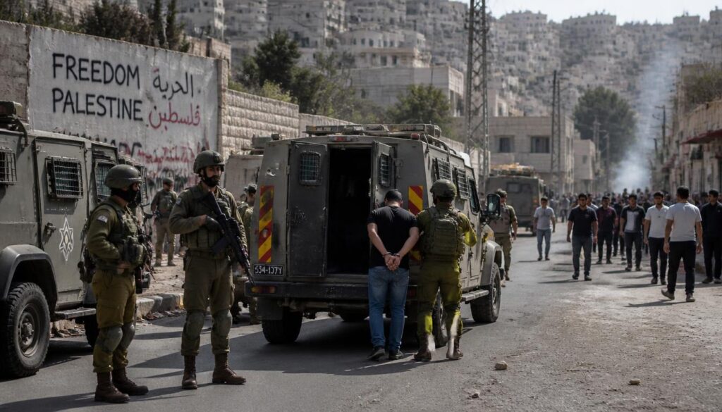 Cisjordania registra aumento de tensiones tras operaciones israelíes y detenciones